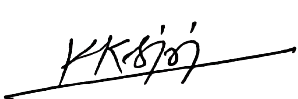 Office Assistant Signature