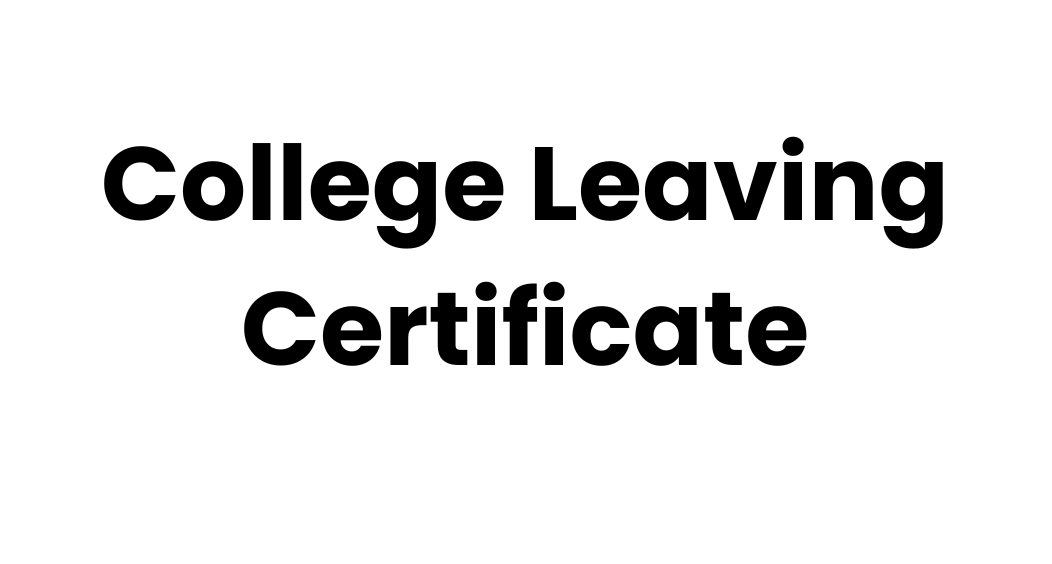 College Leaving Certificate